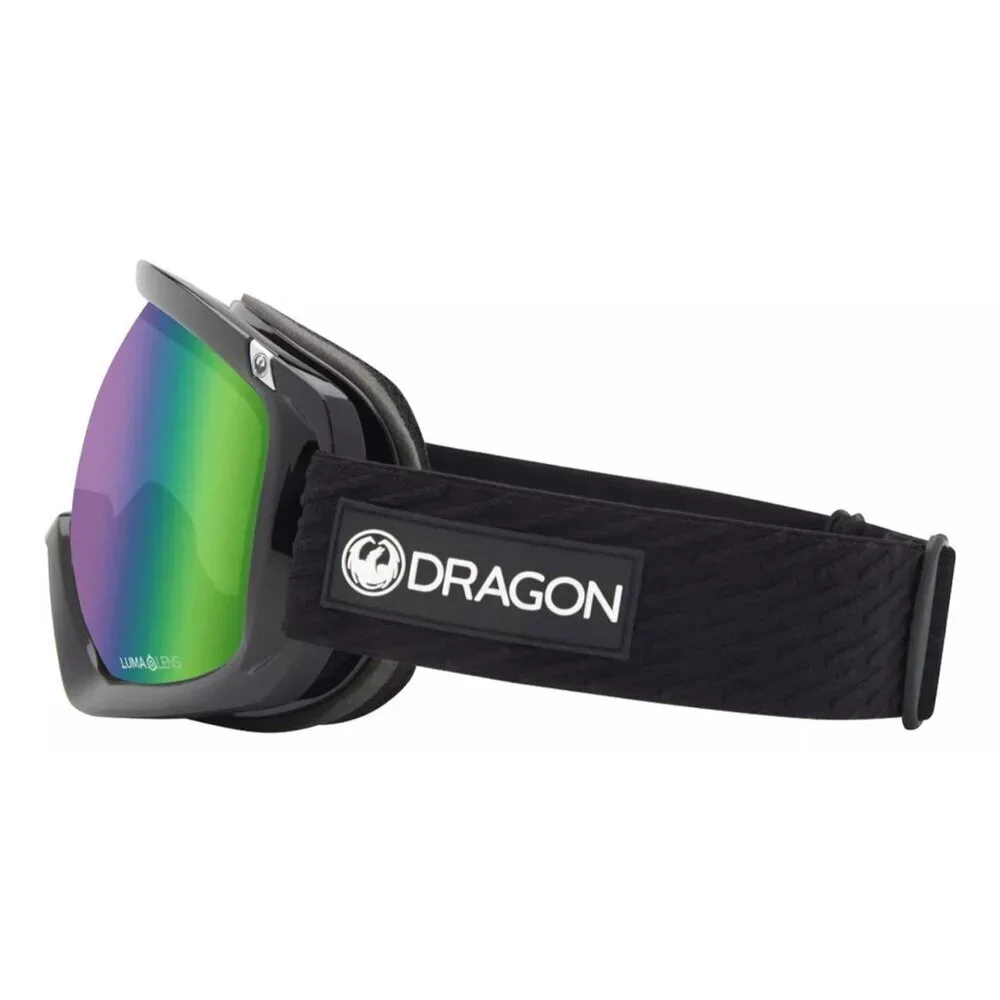 D1 OTG with Bonus Lens Goggles in Black/Green | Dragon Alliance NIB